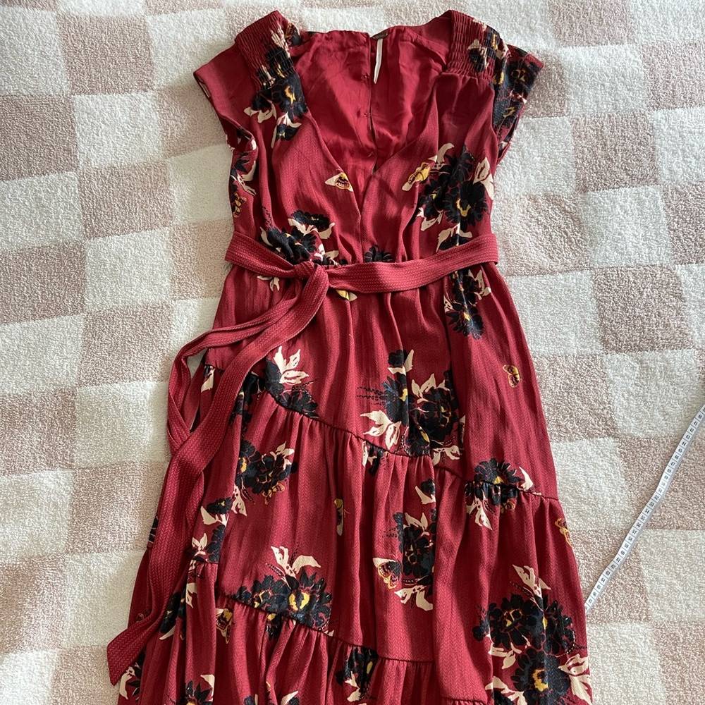 Free people maxi floral dress